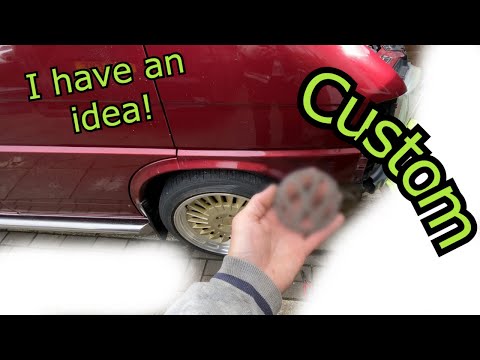 Custom wing VW Logo/Badge Grill Modification