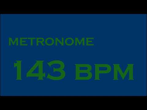 METRONOME 143 BPM