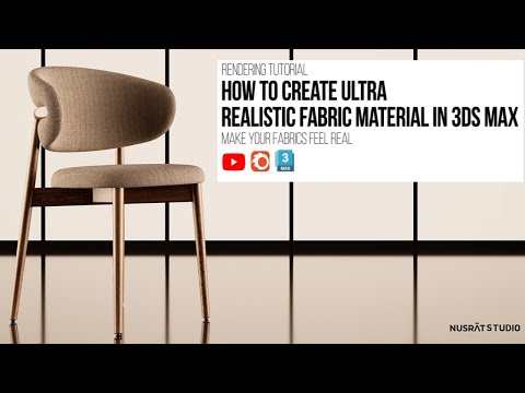 How to Create Ultra Realistic Fabric Material in 3ds Max