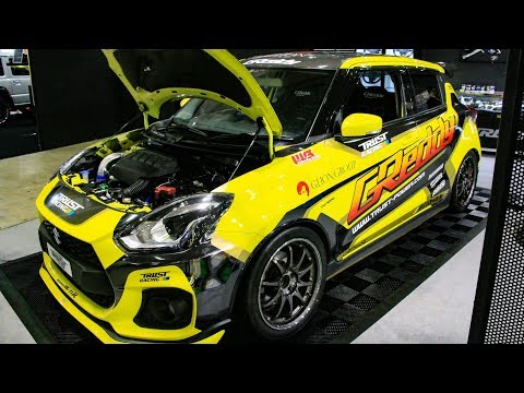 (HD)TRUST GReddy SUZUKI SWIFT SPORT トラスト スイフトスポーツ カスタム - TOKYO AUTO SALON 2019