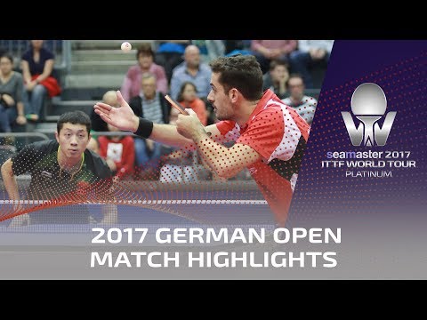 2017 German Open Highlights:  Xu Xin vs Marcos Freitas (R16)