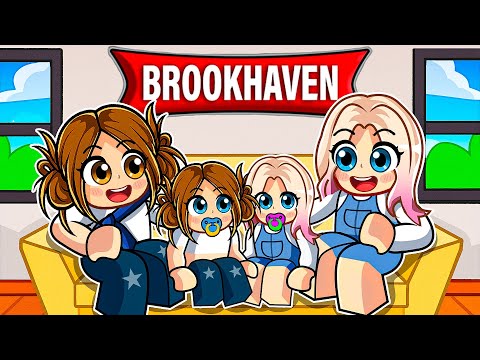 BABY ECE AND BABY ALEYNA💥ROBLOX BROOKHAVEN🏡RP