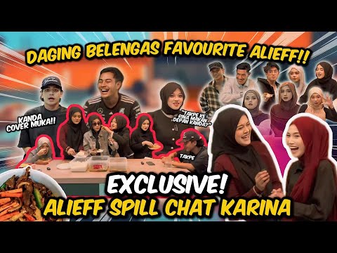 DAGING GORENG BELENGAS FAVORITE AI TEAM !!ABE SPILL CHAT KARINA ?!!