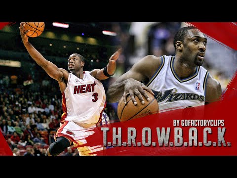 Throwback: Dwyane Wade vs Gilbert Arenas Full Duel Highlights 2005.12.30 Heat at Wizards - SICK!!