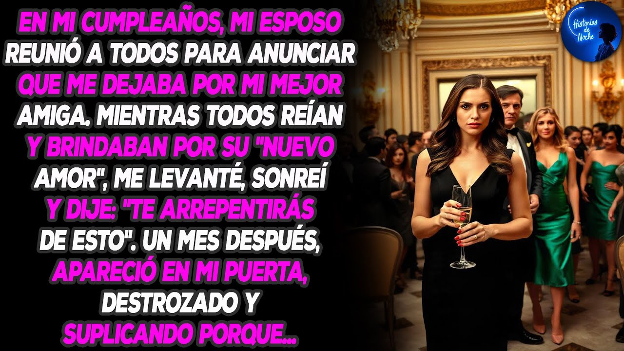 El día de mi cumpleaños, mi marido me dejó por mi mejor amiga. Un mes después, ¡me rogó que volviera