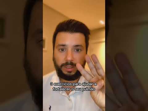 Exercícios para fortalecer o pulmão - Médico do Pulmão #shorts