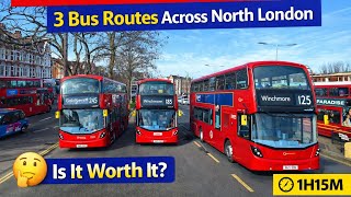 I Crossed North London Using 3 Buses – 245, 183 & 125