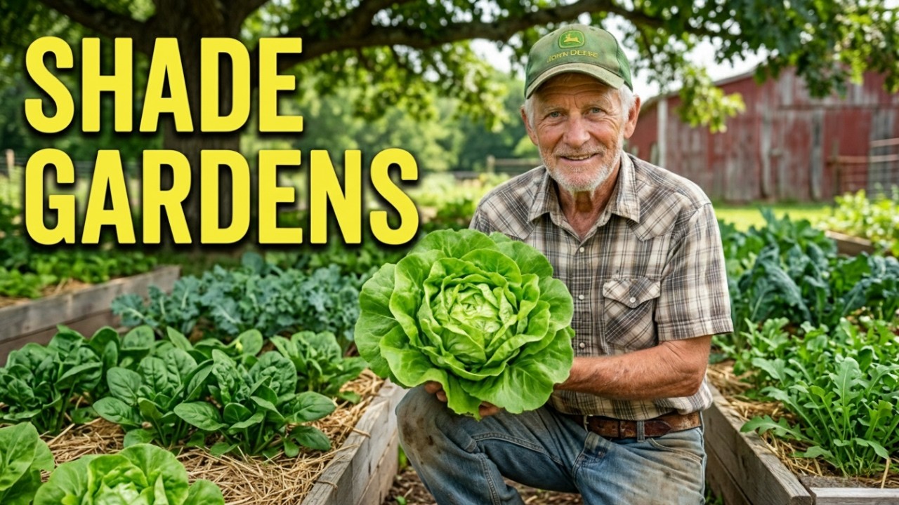 12 Crops That LOVE Shade You Must Plant in April (Most Gardeners Ignore These)