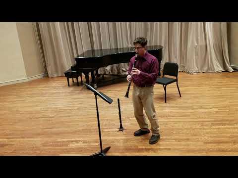 Stravinsky 3 Pieces for Solo Clarinet
