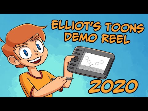 Elliot's Toons Animation Demo Reel 2020