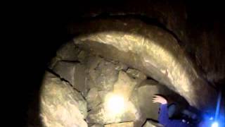 preview picture of video 'Caving in Sullivan Cave, Springville Indiana - August 2012 (GoPro Hero2)'