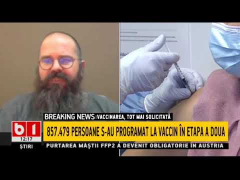 STIRI B1 ORA 12.00 DIN 26 IAN 2021- VACCINAREA DIN ROMANIA, LAUDATA IN POLITICO