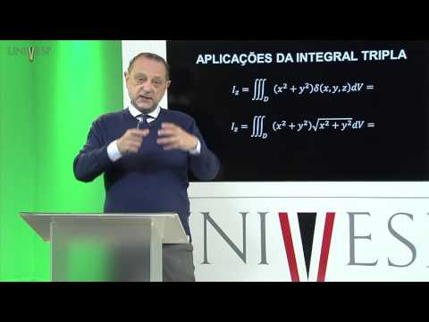 Cálculo III - Aula 07 - Aplicações da integral tripla