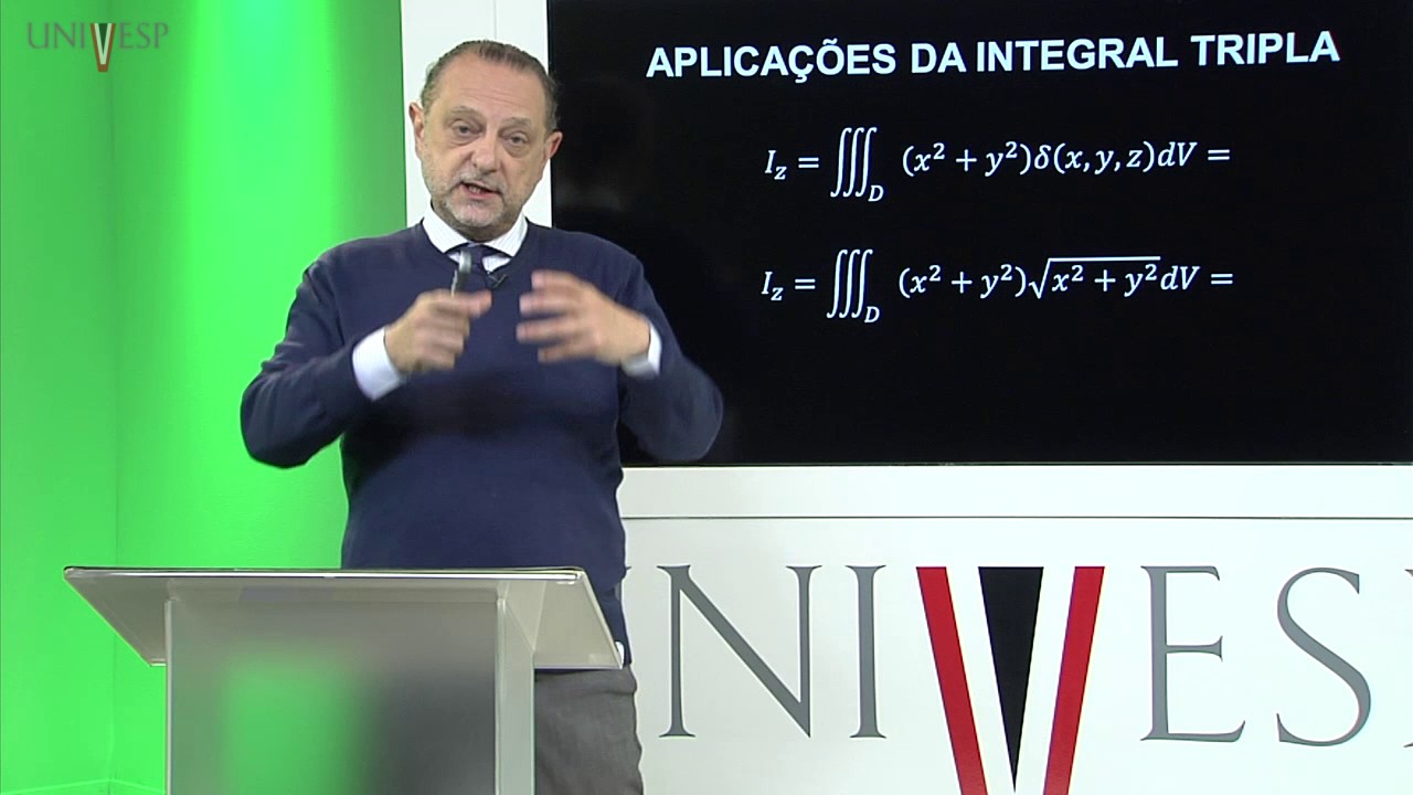 Cálculo III - Aula 07 - Aplicações da integral tripla
