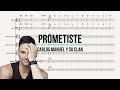 Prometiste Carlos Manuel y su Clan (Pista y Partitura)