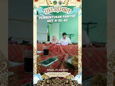 Rapat Pembentukan Panitia HUT RI Ke-80