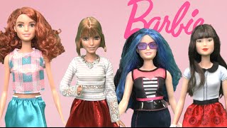 Barbie Fashionistas Dolls - Curvy, Tall, Petite & Original from Mattel