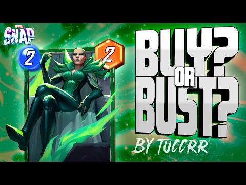 Should you buy Moondragon? | Card Breakdown and 3 Decks | Buy or Bust | Marvel Snap