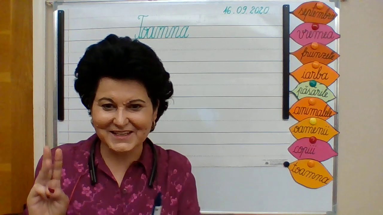 049, Lectii online, CLR, clasa a II a - Alcatuirea unui text - Toamna