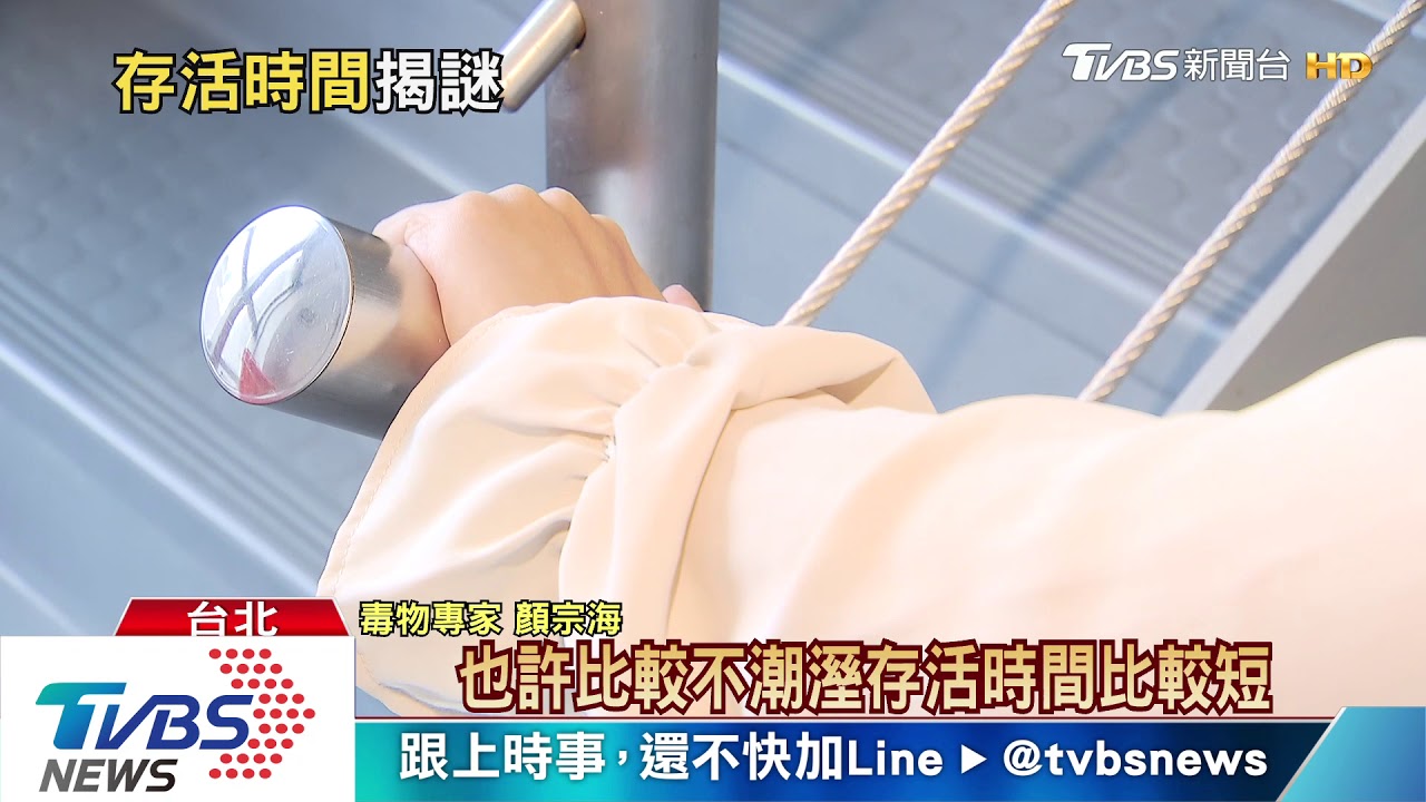 「新冠病毒」活2小時? 美CDC:塑膠、紙更久!