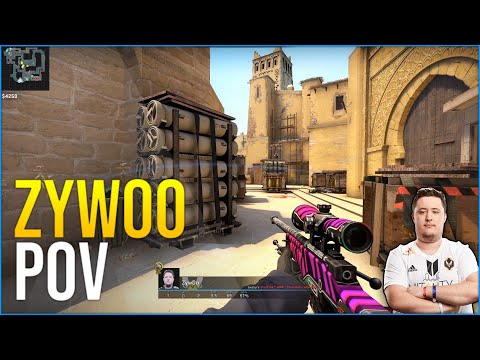 ZYWOO POV on Mirage vs Faze Clan (CT Side)