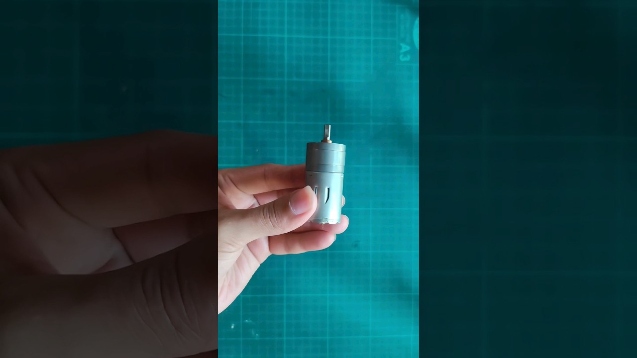 DC 12V 25GA-370 Metal Gear Motor 100RPM High Torque (1Pcs) Video Thumbnail