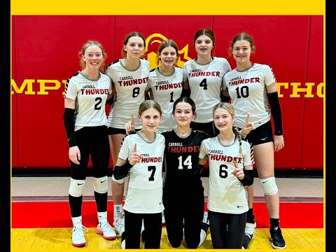 2024 CARROLL THUNDER vs ESC Raiders Black  March 2 @ KHS