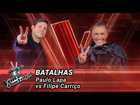 Paulo Lapa vs Filipe Carriço - "Flor Sem Tempo" | The Battles | The Voice Portugal