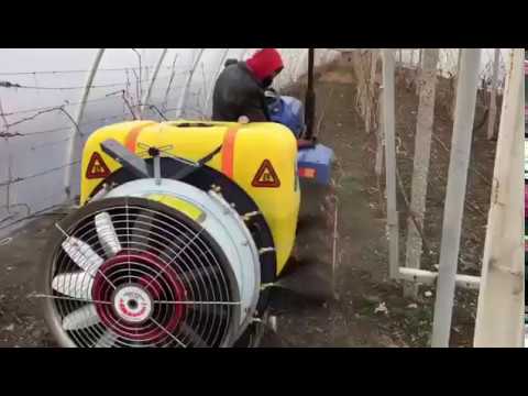 Опрыскиватель навесной садовый вентиляторный