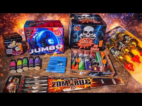 XXL Fireworks Mix from the Polish Market | New Year's Eve Fireworks Mix 2025 🇵🇱