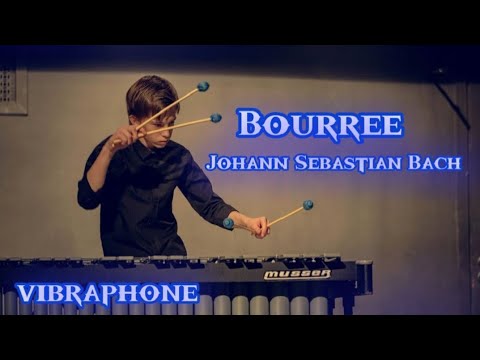 Johann Sebastian Bach "Bourree" vibraphone. Ivanov Leonid