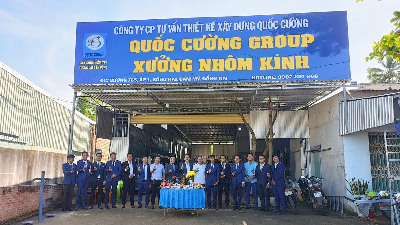 Quốc Cường Group Chính Thức Khai Trương Xưởng Nhôm Kính – Đồng Nai