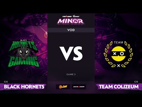 [RU] Black Hornets Gaming vs Team Colizeum, Game 2, StarLadder ImbaTV Minor S2 CIS Qualifiers