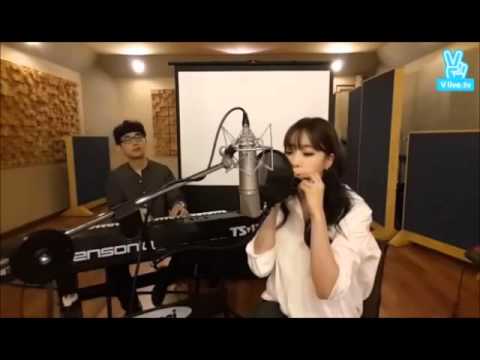 Eunjung (T-ARA) - Goodbye (V-live)