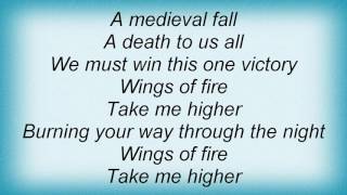 Riot - Wings Of Fire Lyrics