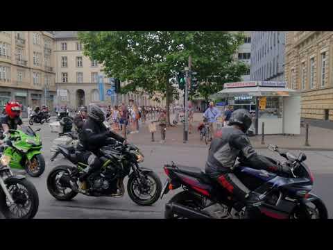 Biker for freedom Part 2 At Wiesbaden 04/07/2020 #bikerforfreedom #biff