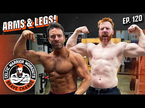 LA Knight "Arms & Legs" workout | Celtic Warrior Workouts Ep. 120