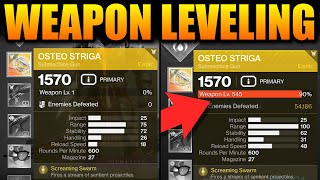 The Fastest Way to Level Up Weapons in Destiny 2