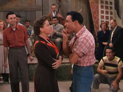 Judy Garland and Gene Kelly dancing The Portland Fancy in Summer Stock