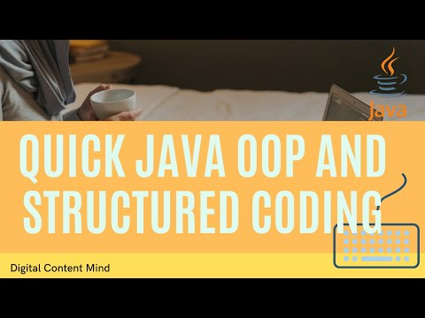 Quick Java Oop With Structured Coding