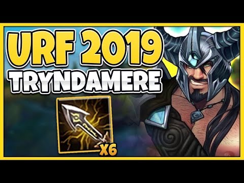 *RANK 1 PLAYS URF* I CRIT OVER 3000 DMG PER AUTO (6 INFINITY EDGES) - League of Legends