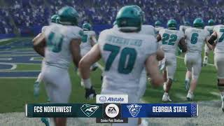 Charley Roy Dynasty E2: Georgia State Season Opener vs Northwest Sharks - 63-7 Blowout! (CFB 25)