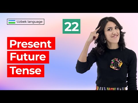 Men yashayman | Present-Future Tense | 22nd lesson | Uzbek language for beginners