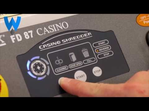 Formax FD 87 Cross Cut Casino Shredder