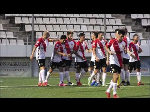 Gol Miquel Ripoll C. E. L'Hospitalet - U. E. castelldefels Copa Catalunya 19/20 ( 5-0 )