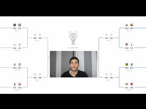 UCL RO16 Unentschieden-Reaktion