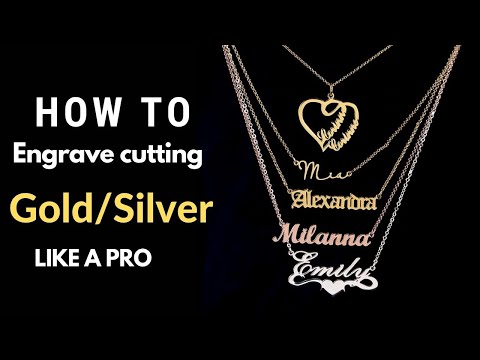 Jewelry Laser Cutting Video