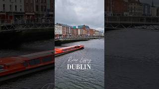 The River Liffey Dublin Ireland 🇮🇪☘️ #Europe #travel #ytshorts