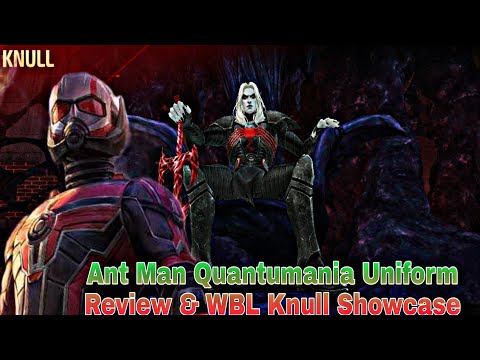 Ant Man Quantumania Uniform Review & WBL Knull Showcase - Marvel Future Fight