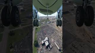 Perfect Landing at Detroit Metropolitan Wayne Airport USA